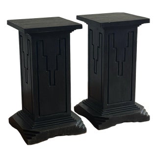 Art Deco Display Stands, Set of 2 For Sale