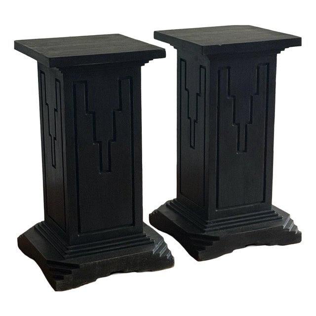Art Deco Display Stands, Set of 2 For Sale
