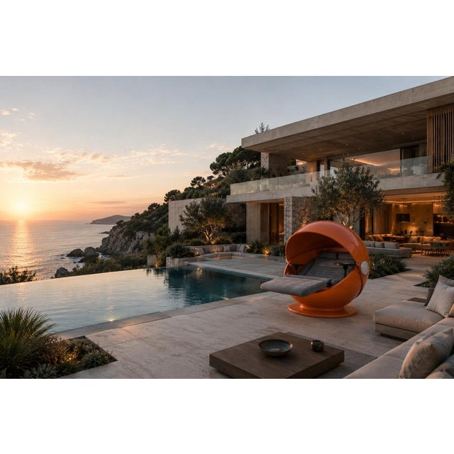 Sunball Chair by Günter Ferdinand Ris & Herbert Selldorf for Rosenthal, 1969 For Sale - Image 17 of 18