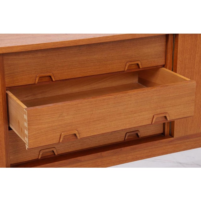 Mid-Century Danish Teak Sideboard, 1960s For Sale - Image 11 of 15