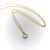 1910s 1910s 0.60 Carat Antique Old European Cut Diamond and 14k Gold Necklace For Sale - Image 5 of 10