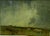An original watercolor painting on artist's board by John Pedder R.I., British artist 1850-1929, "A Wet Day on the...