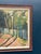 Bajo, Landscape with Fence, 1960s, Oil Painting on Panel, Framed For Sale - Image 5 of 16