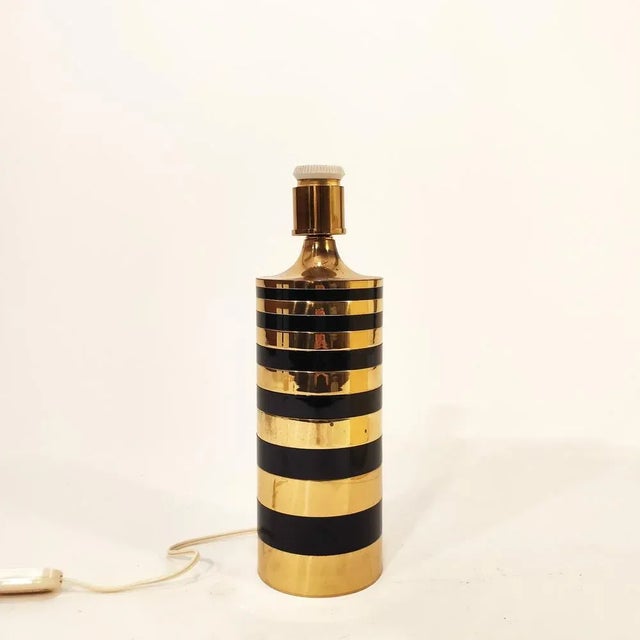 Metal Spanish Table Lamp from Clar Brand, 1970s For Sale - Image 7 of 9