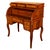 Antique French Louis XV Cylinder Marquetry & Ormolu Bureau Writing Desk 1880 For Sale In Portland, OR - Image 6 of 17