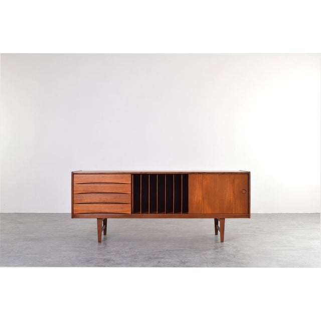 Mid-Century Modern Teak Hi-Fi Sideboard by Erik Wørts for Ikea, 1960s For Sale - Image 17 of 17