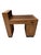 Art Deco Modernist Desk with Asymmetric Open Bookcase, 1920s For Sale - Image 4 of 12