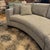 Gray Vanguard Furniture Bennett Curved Sectional For Sale - Image 8 of 9