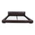 Brown Moore Bed in Brown Leather from Minotti For Sale - Image 8 of 12