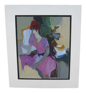 Mid 20th Century Itzchak Tarkay Original Serigraph, Signed AP Artist Proof