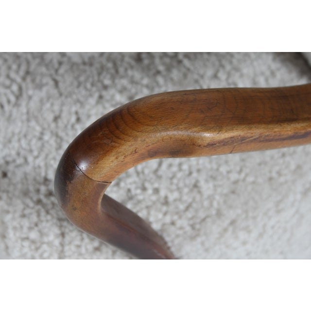 Danish Art Deco Lounge Chair in Beech and Sheepskin in the style of Viggo Boesen for Fritz Hansen, 1940s For Sale - Image 10 of 18