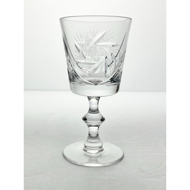 Contemporary Contemporary Ajka “Csopak” Set of 4 Crystal Claret Wine Glasses - Set of 4 For Sale - Image 3 of 8