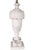 Mid 20th Century Hollywood Regency Carved Alabaster Table Lamp Made in Italy For Sale - Image 4 of 12