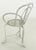 Incised Iron Three-Leg Side Chair For Sale In Chicago - Image 6 of 11