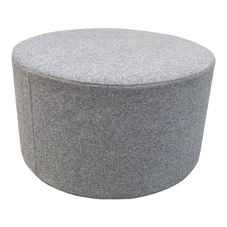 Blue Dot Bumper Large Ottoman For Sale