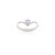 Trillion Cut Tanzanite Chevron Style 14k White Gold Ring Size 7 For Sale In New York - Image 6 of 13