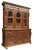 1800s Antique French Carved Oak, Hunt, With Glazed Doors Display Cabinet For Sale In Austin - Image 6 of 6