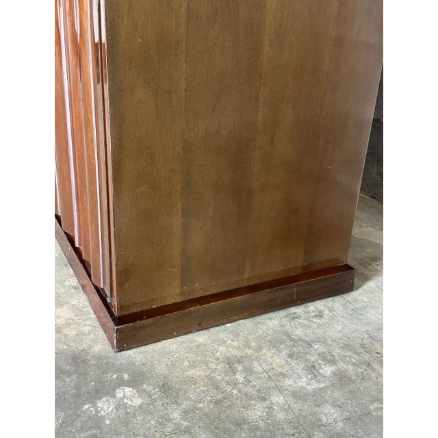 1950s Tommi Parzinger Illuminated Bar Cabinet For Sale - Image 11 of 12