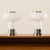 Guzzini Space Age Murano Glass Table Lamps from Guzzini, Italy, 1970s, Set of 2 For Sale - Image 4 of 9