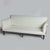 Mid 20th Century Ivory Linen Curved Arm Sofa For Sale In New York - Image 6 of 6