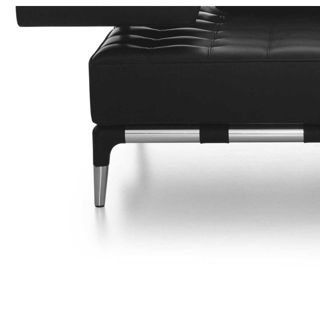 Modern Leather Privé Sofa by Philippe Starck for Cassina For Sale - Image 3 of 11
