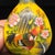 Late 19th Century Glass Snuff Bottle With Painted Rooster and Flower Motif, 150g For Sale - Image 9 of 9