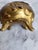 Brass Antique Brass Footed Floral Pincushion For Sale - Image 8 of 10