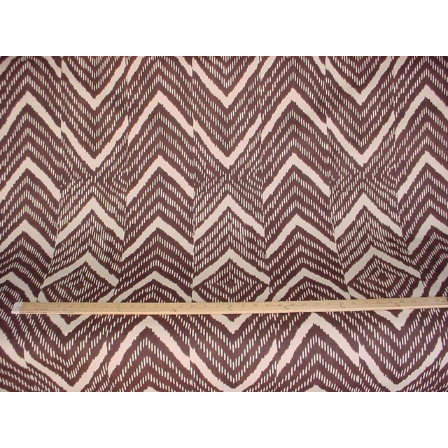 Ralph Lauren Lcf66010f Rimba Ikat in Sepia Zig Zag Bargello Cotton