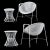 This is a four piece set. The large coffee table pictured is not included but may be purchased separately. We procured all...
