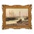 Illegibly Signed Sailing Boats Scene Oil, 19th Century For Sale