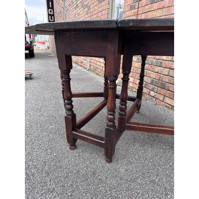 19th Century English Gate Leg Table For Sale In Nashville - Image 6 of 10