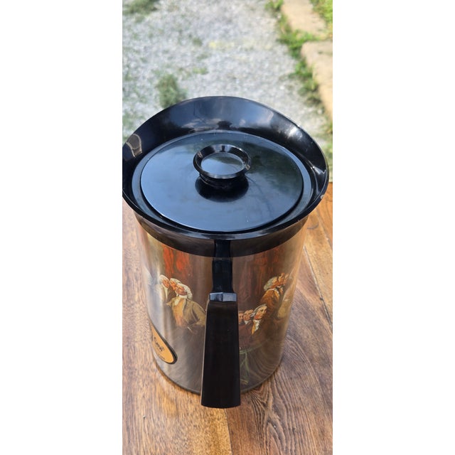 Vintage Thermo-Serv Insulated Coffee Server & Ice Bucket Set – Colonial Williamsburg Collection For Sale - Image 9 of 18