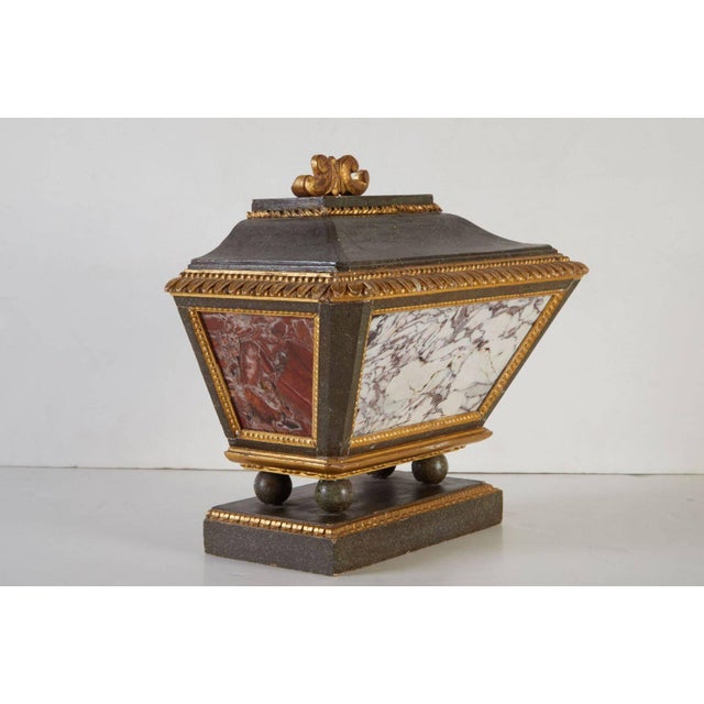 Italian Decorative Sarcophagi, circa 1900 - A Pair For Sale - Image 4 of 10