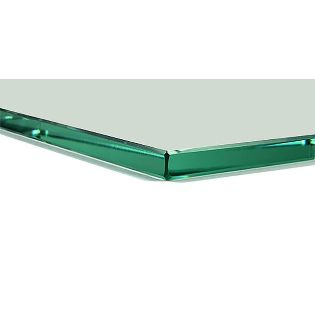 2010s 42×72" Tempered Glass Tabletop ¾" Thick For Sale - Image 5 of 5