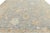 2020s 12x15 Hand-Knotted Modern Oushak Style Wool Area Rug – Muted Sage Floral Design For Sale - Image 5 of 10