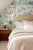 Green Farmer's Market Toile Grasscloth Wallpaper by House Party | 6 Yards For Sale - Image 8 of 8