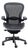 Herman Miller Aeron Size C Ergonomic Office Chair - Adjustable, Black Mesh For Sale