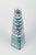 Upsala Ekeby / Karlskrona Vase “Alfa”, mid-20th century. Hand-painted conical faience vase with geometric decoration in...
