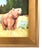 Impressionist brown bear in forest portrait oil painting on artist's canvas panel. It is signed by the artist Ty...