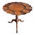 English George III Hand Carved Walnut Tripod Tilt-Top Supper/Tea Table For Sale - Image 4 of 10