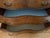 Antique Tiger Oak Serpentine Chest of Drawers With Mirror For Sale - Image 9 of 11