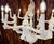 Late 20th Century Whimsical White Plaster Finished Monkey Ten-Light Chandelier For Sale - Image 4 of 9