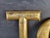 Mid 20th Century Architectural Gold Leaf Sign Letters "T" and "O" Large Scale For Sale - Image 5 of 14