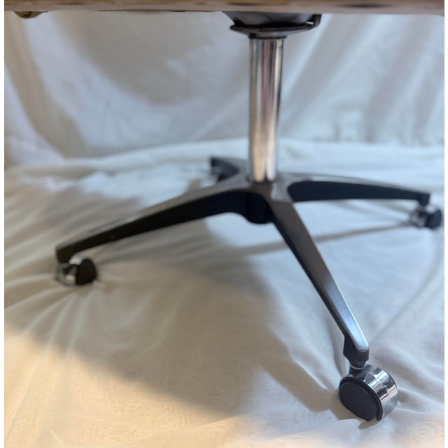 Vintage Stoneville Tufted Camel Swivel Executive Chair, 1970s For Sale - Image 10 of 12