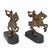 Pair of warriors on horseback in bronze – 20th century. Pair of decorative sculptures representing cavalry warriors...