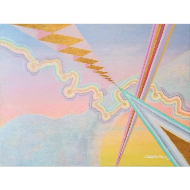 Christopher Conroe Colorful Abstract Painting, "Antimatter Experiments" For Sale In San Diego - Image 6 of 6