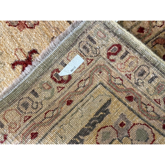Traditional 12 Ft X 18 Ft Sultanabad Design Traditional Wool Area Rug For Sale - Image 3 of 12