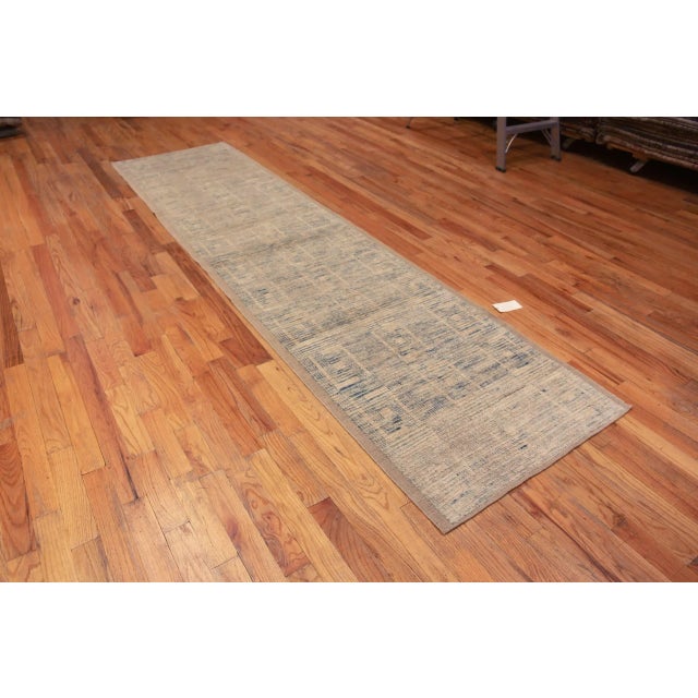 Sand Nazmiyal Collection Modern Runner Rug For Sale - Image 8 of 8