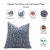 Not Yet Made - Made To Order Fabdivine Artisan Cushion Cover 14x14 Inch - Himachal For Sale - Image 5 of 5