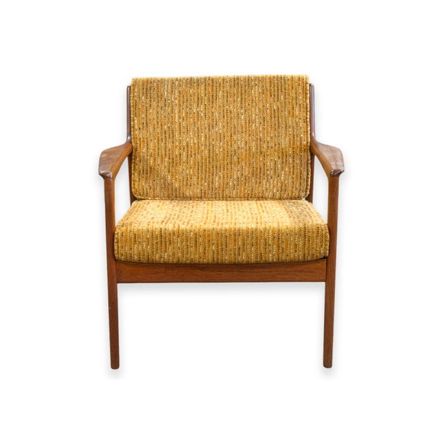 Pair of Folke Ohlssen for Dux Usa 75 Vintage 1960s Teak Accent Lounge Chairs For Sale - Image 10 of 12